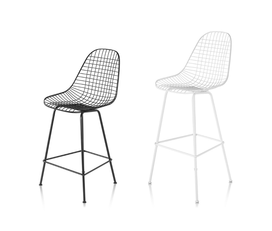 创意家具 - 坐具|吧椅/凳子|办公家具|设计师家具|伊姆斯金属丝吧椅